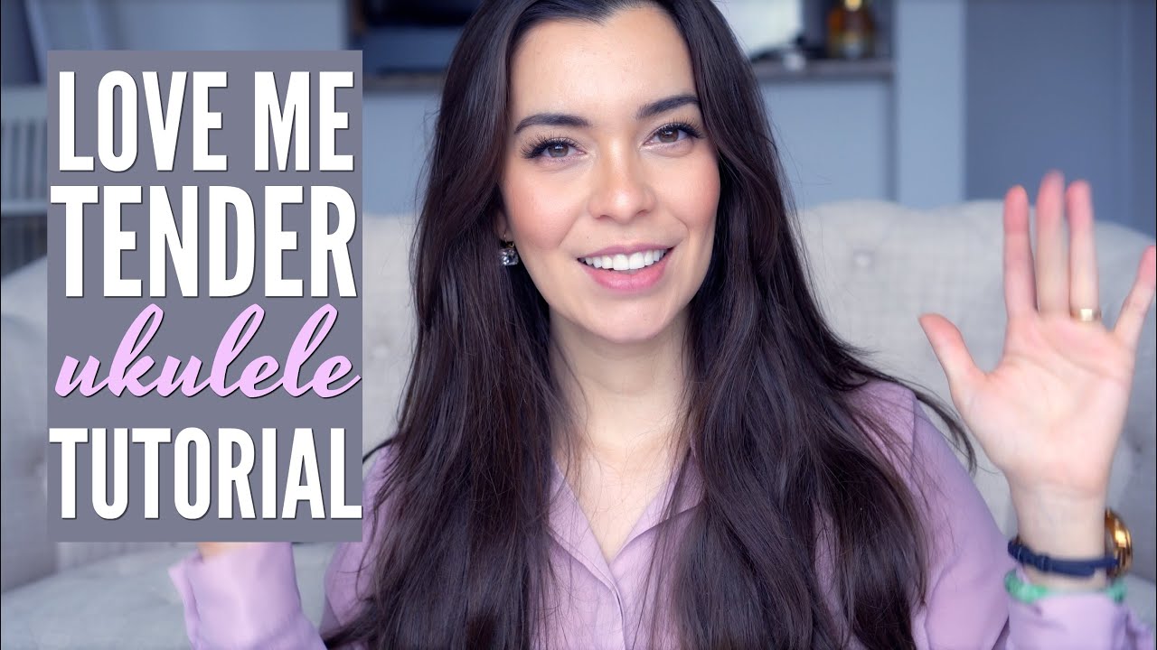 DAY 1 Love Songs Challenge: LOVE ME TENDER Ukulele Tutorial (for Baritone too!)