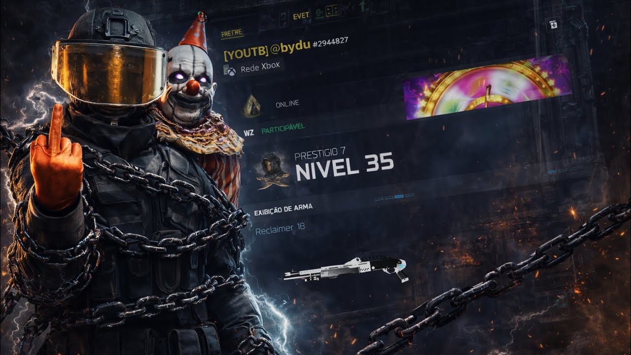 🔴WARZONE AO VIVO - !PC - bydu
