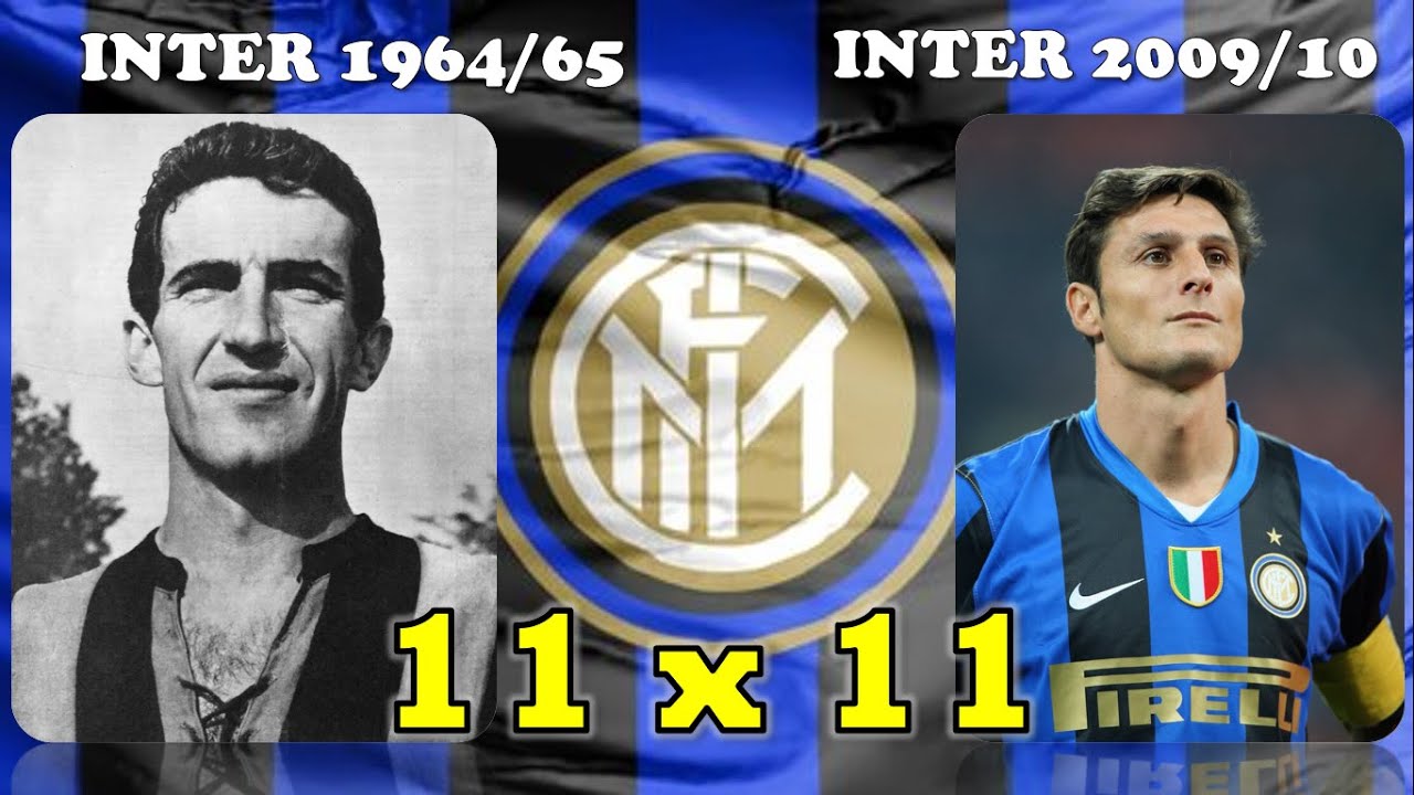 INTER DE MILÃO 1964/65 VS INTER DE MILÃO 2009/10 - 11X11.