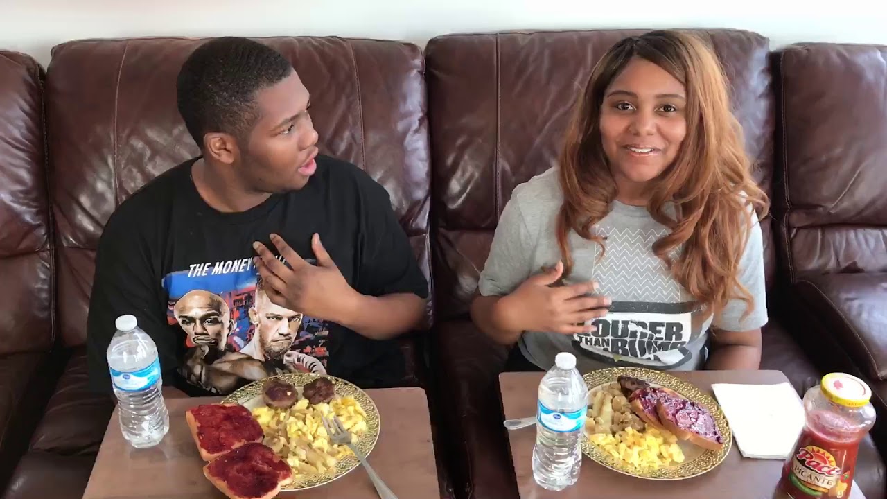 Breakfast with Kee & Kam | Mukbang! | 먹방 |  Our First Video!
