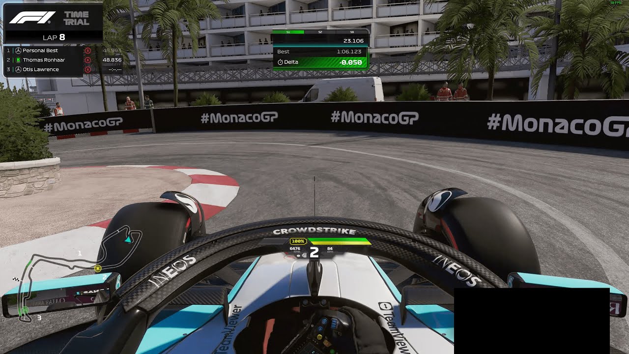 F1 24 - Monaco World Record  + Setup! - 1:05.905 - Otis Lawrence FRA ELITE45