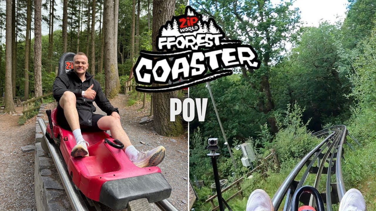 Zip World Fforest Coaster Wales POV (2025)