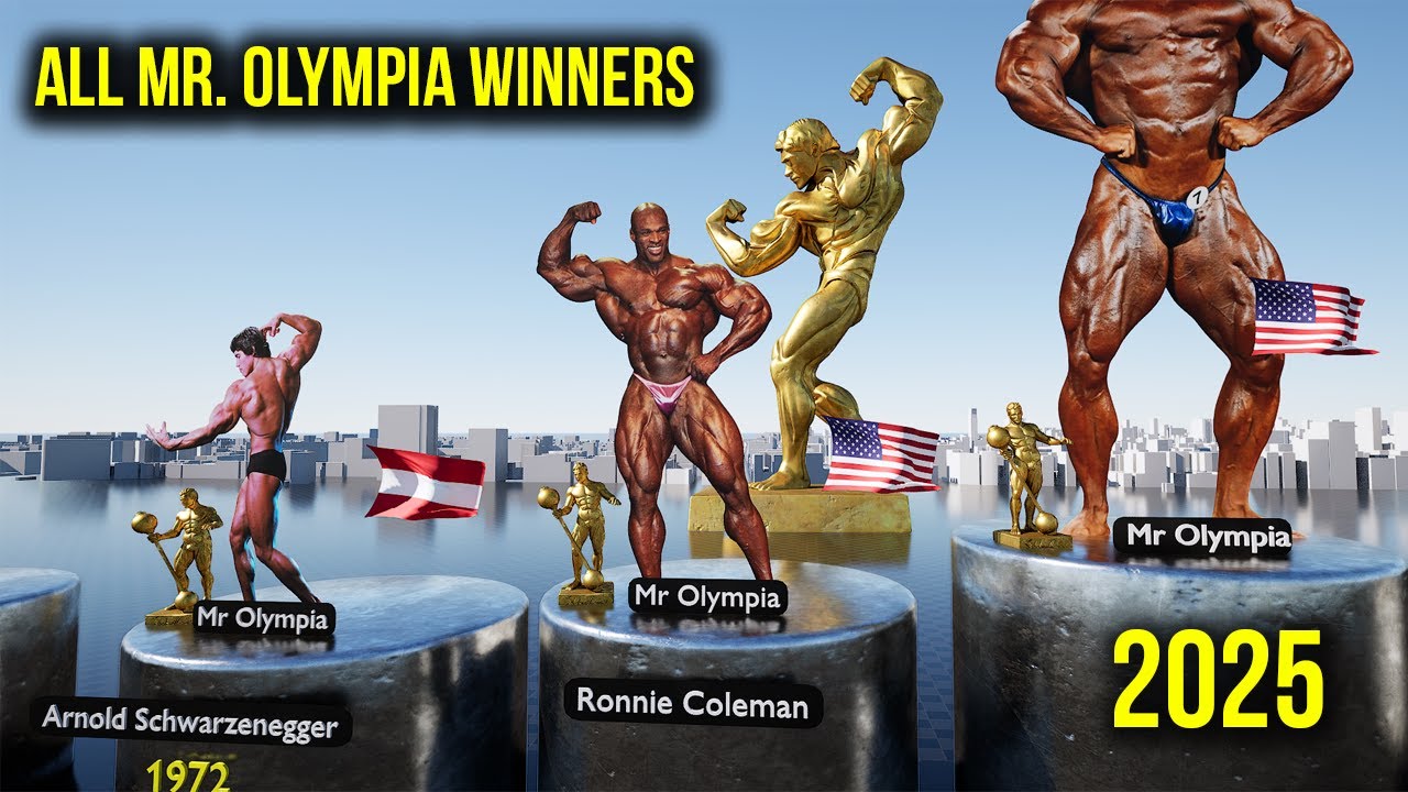 Mr Olympia All Winners 1925 - 2025 😱 From Larry Scott to Today