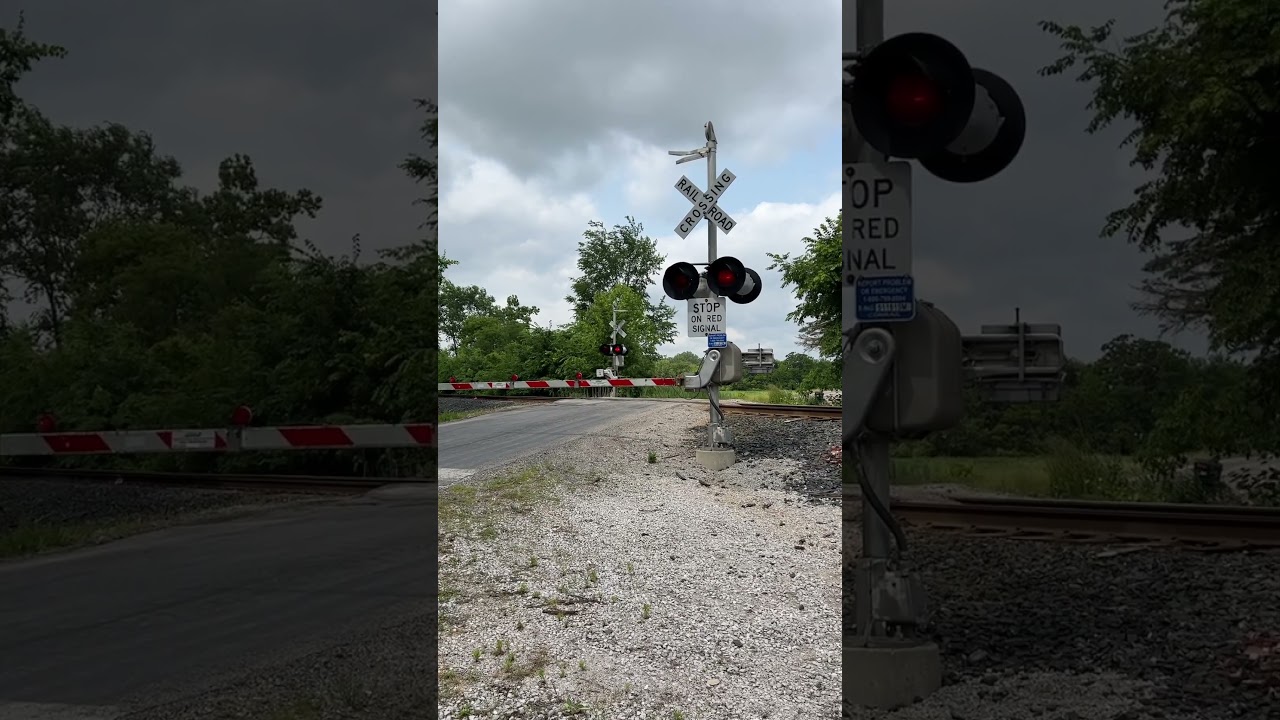 Safetran Hybrid Mechanical Bells at Newburg Rd on the Lincoln Secondary Carleton/Ash Twp MI