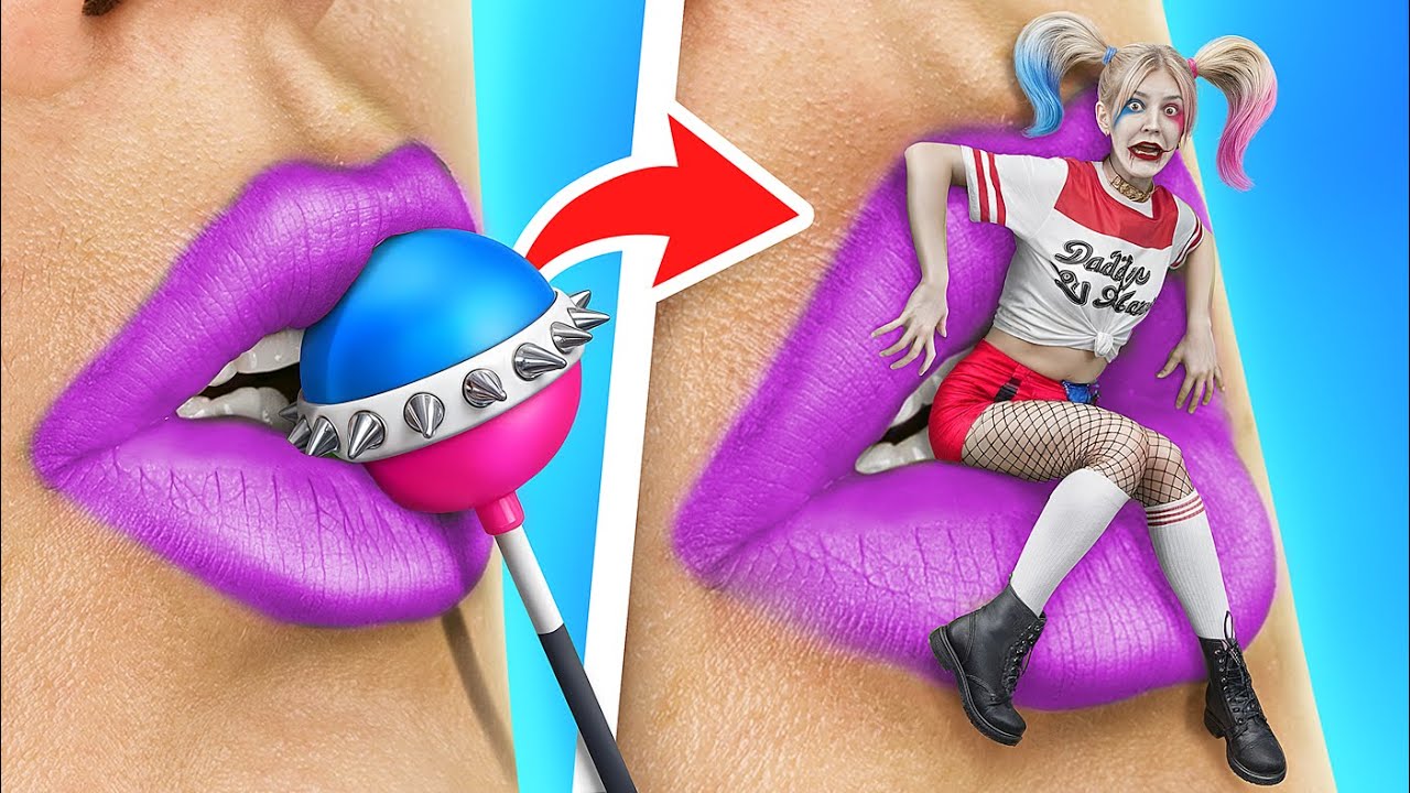From Nerd Harley Quinn To Beauty / What If Gadgets From Tik Tok Were People!