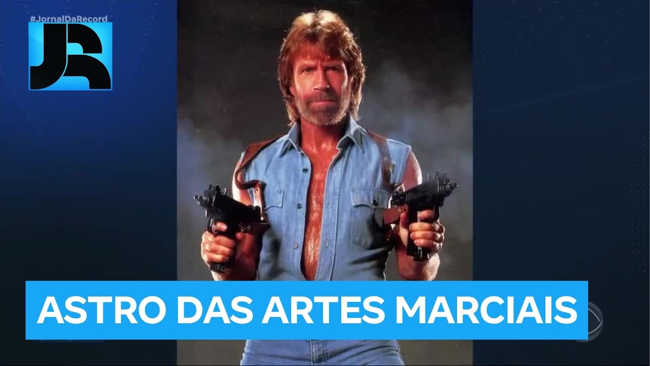 Morre aos 86 anos Chuck Norris, astro americano das artes marciais