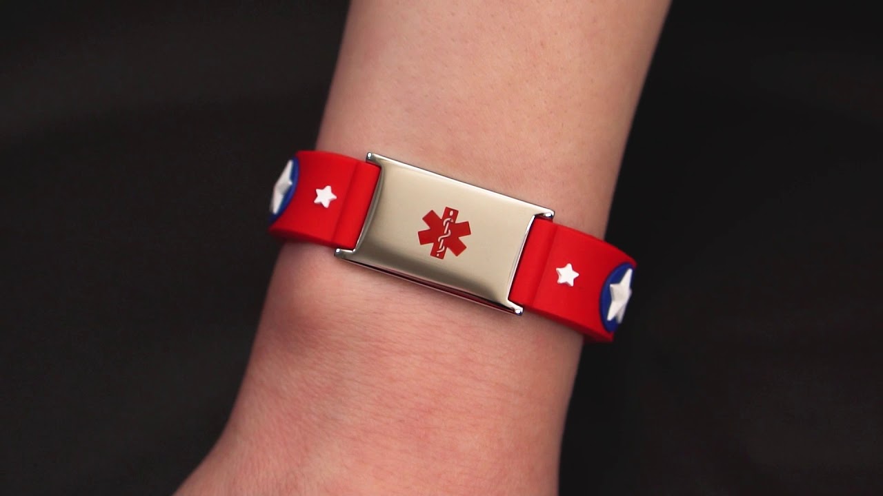 Super Star Action Medical ID Bracelet for Kids by American Medical ID