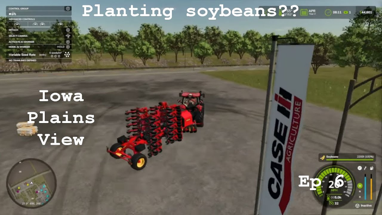 Planting Soybeans?? - FS25 - Iowa Plains View - Ep 6