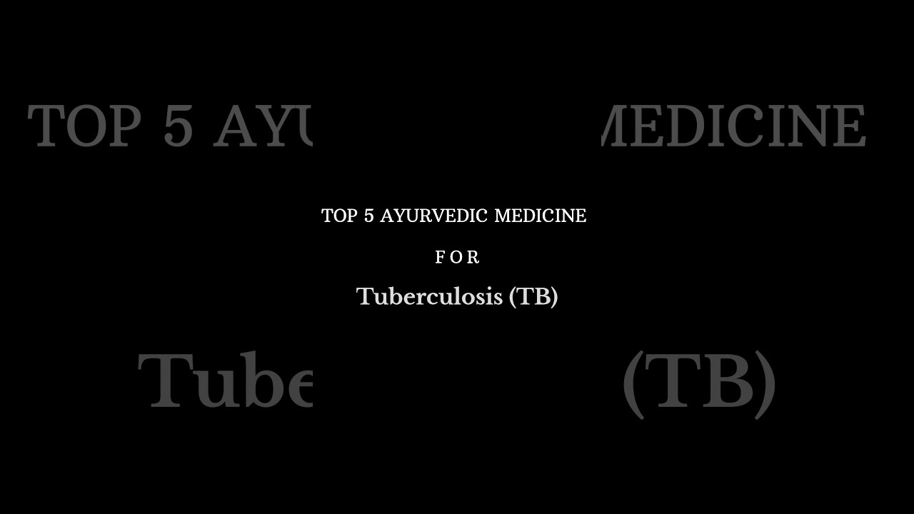 AYURVEDIC MEDICINE FOR Tuberculosis (TB) #ayurveda #education #bams #bamstricks #swasth