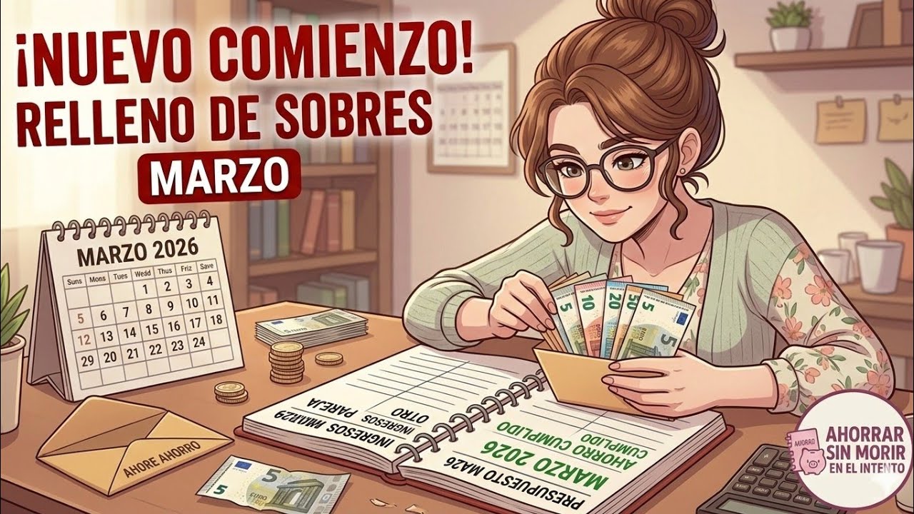 Febrero fue mal, pero Marzo será nuestro!! Relleno con el Sistema de Sobres 