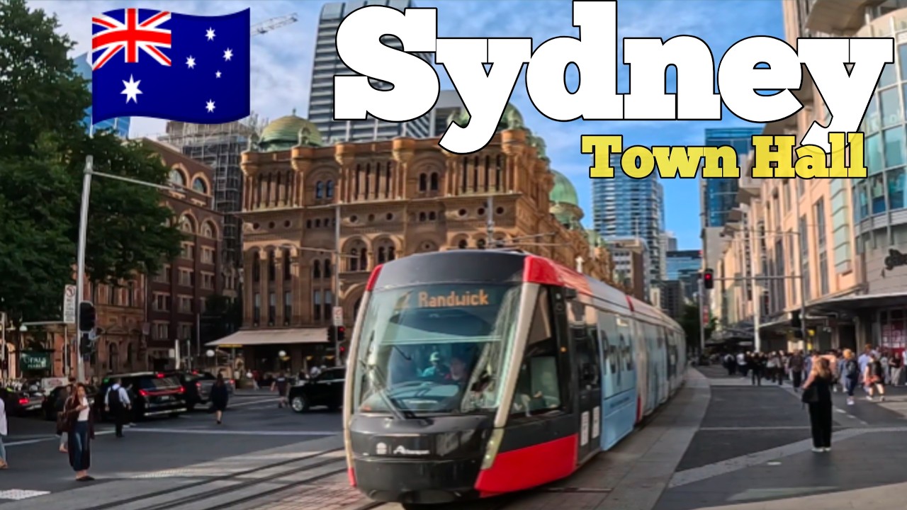 🇦🇺Sydney Town Hall 4K Walking Tour