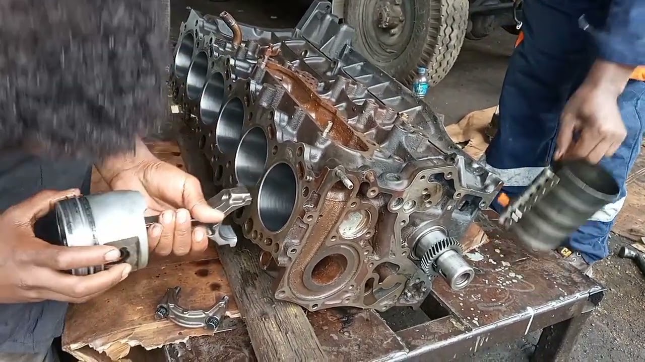 toyota 1hz ሞተር እድሳት ክፍል 1