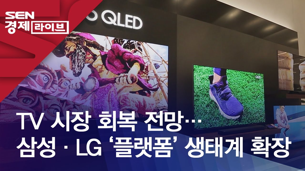 TV 시장 회복 전망&hellip;삼성&middot;LG &lsquo;플랫폼&rsquo; 생태계 확장