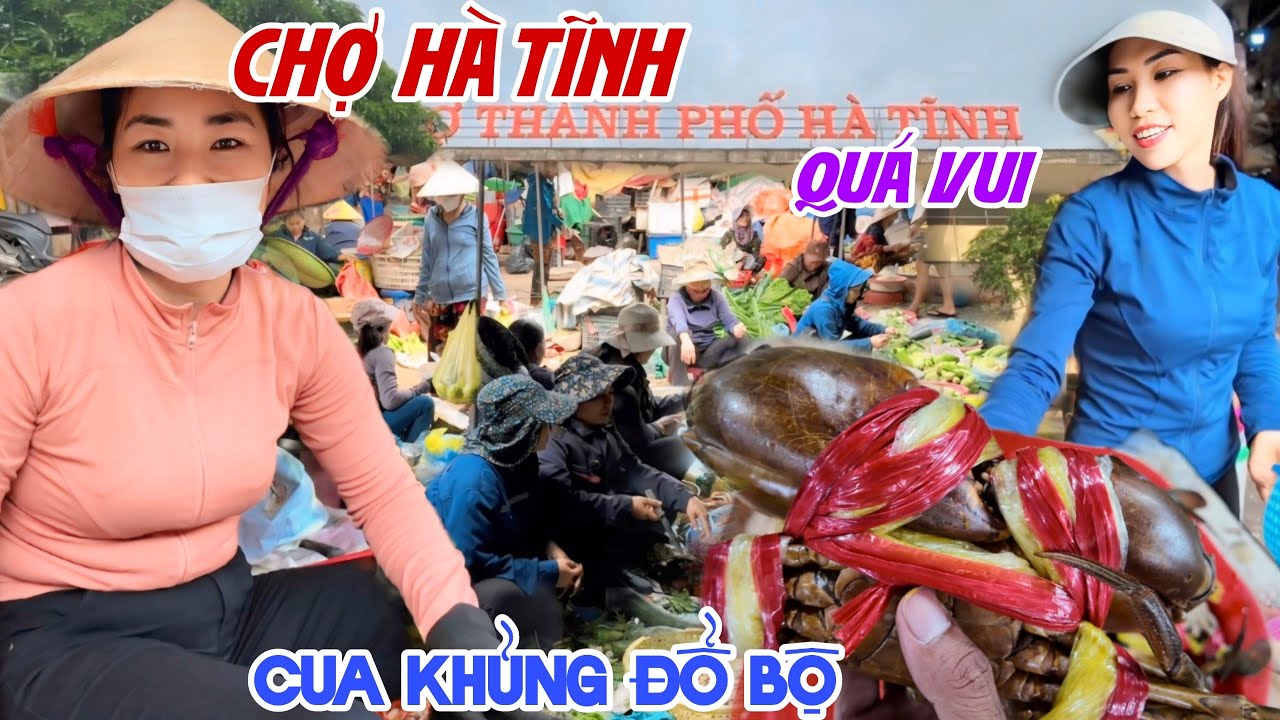 Lạc Lối CHỢ HÀ TĨNH Mỹ Nhân CHỢ CÁ Rộn Ràng Bắt Chuyện - Bà Con THÂN THIỆN VÔ CÙNG | KPVL