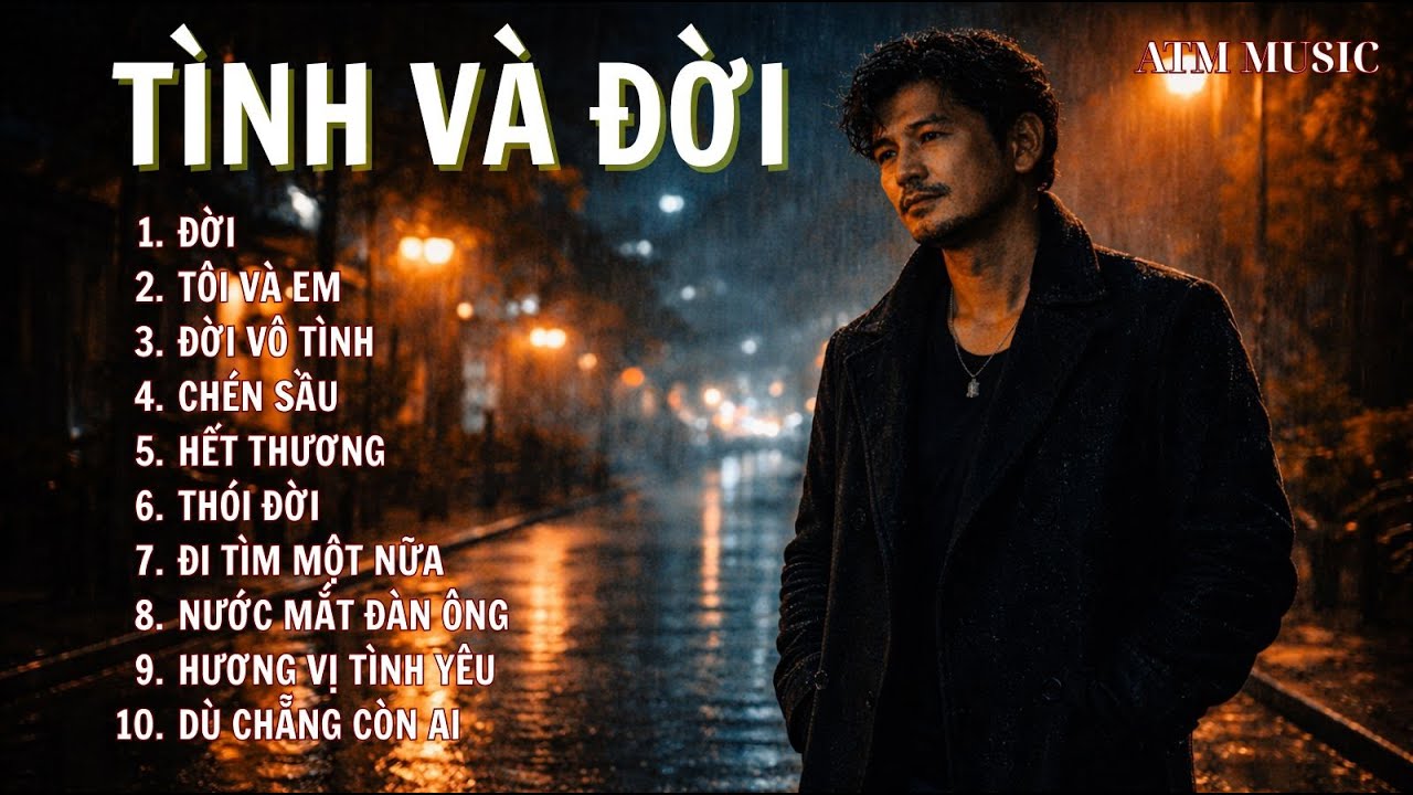 TÌNH VÀ ĐỜI | Rock Ballad Buồn, Nhạc Đàn Ông Nghe Là Thấm I ATM MUSIC