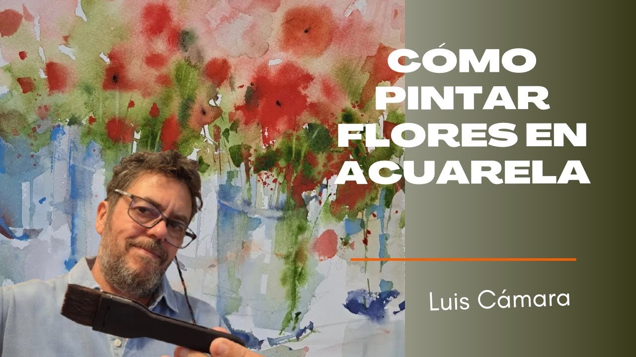 APRENDE A PINTAR FLORES EN ACUARELA CON RAPIDEZ Y SOLTURA