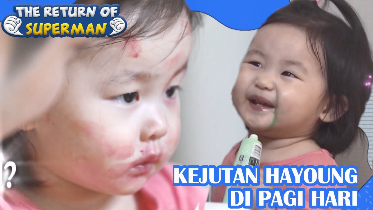Kejutan Hayoun di Pagi Hari |The Return of Superman |SUB INDO|210502 Siaran KBS WORLD TV|