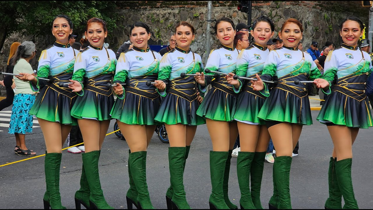 COCODRILOS MARCHING BAND | Desfile del Correo San Salvador 2024