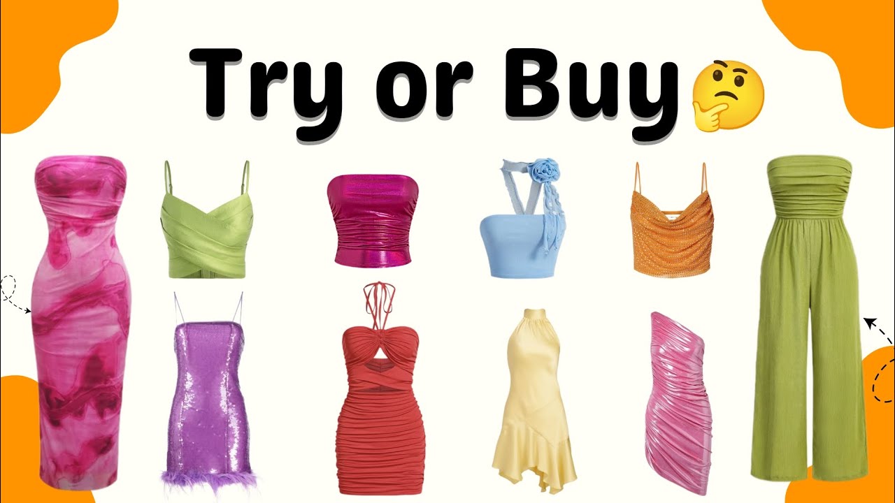 Help Me Choose 🥴 Try or Buy 🤔 Outfit Edition 💕✨