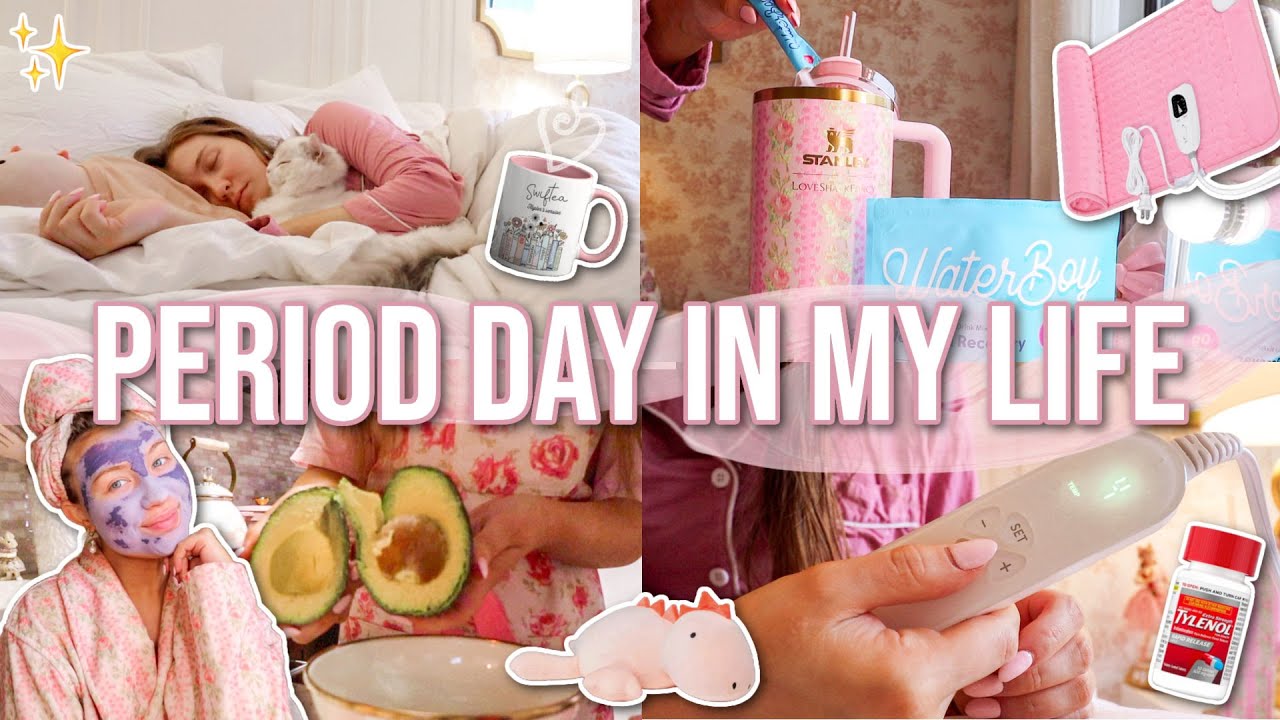 *realistic* Period Day In My Life ❤️ | Endometriosis Update, Cravings, Cramps, Tips | Lauren Norris