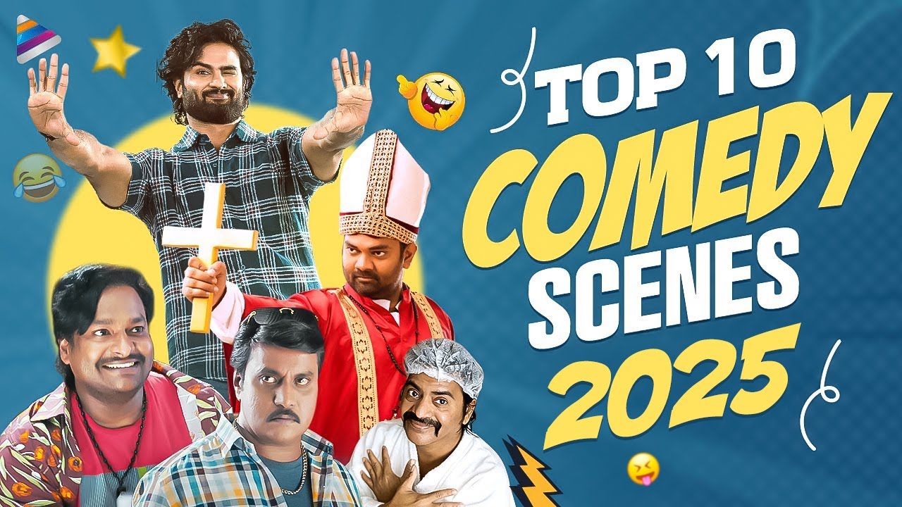 Top 10 Telugu Movie Comedy Scenes 2025 | Best Telugu Comedy Scenes 2025 | Sunil | Comedian Satya