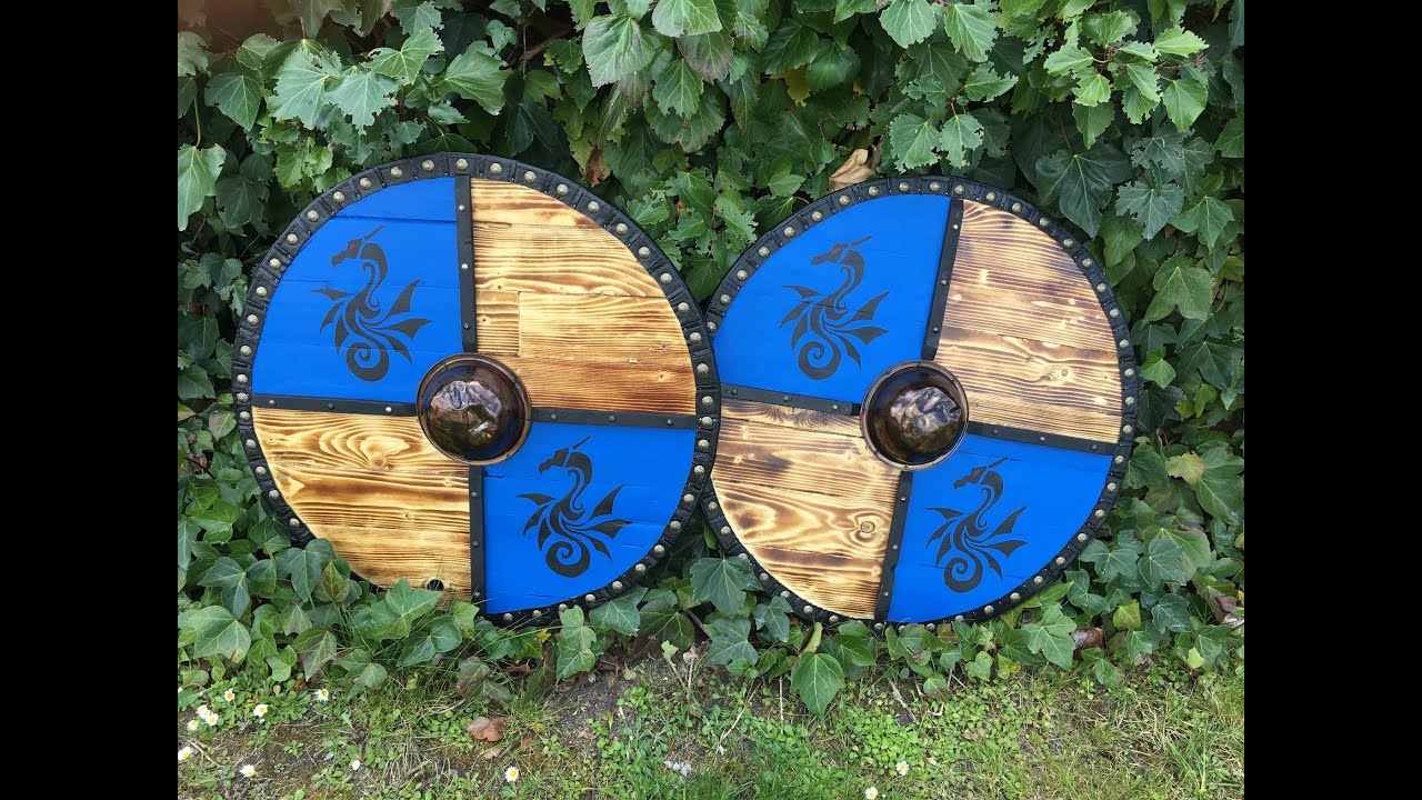 Como hacer un escudo vikingo.