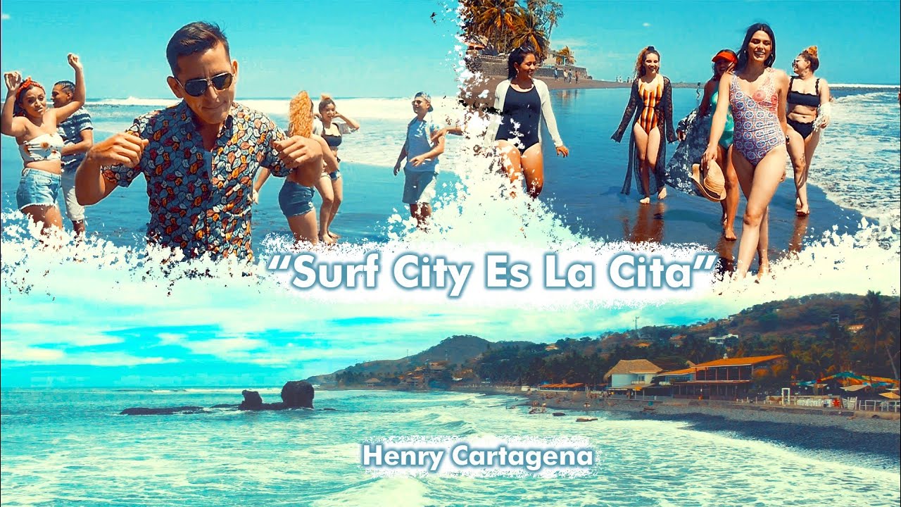 SURF CITY ES LA CITA -- (V&iacute;deo Oficial) #SurfCity