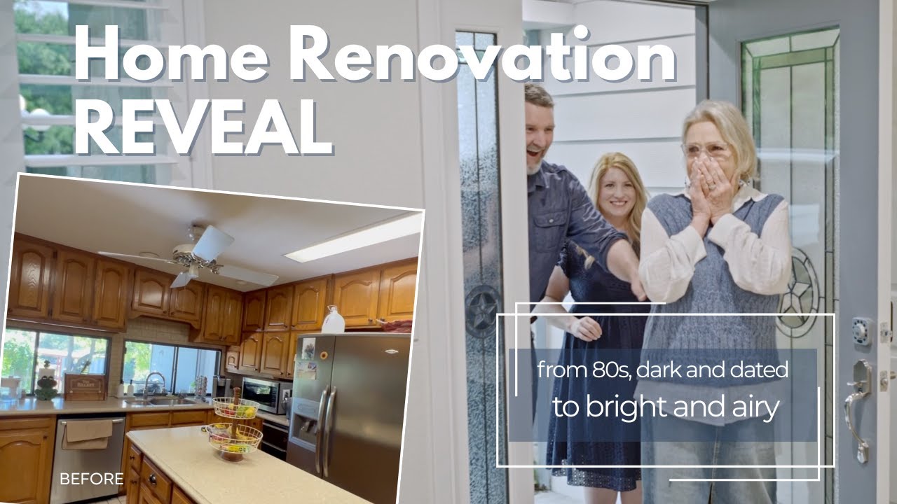 80s Home Remodel Reveal  |  Before and After