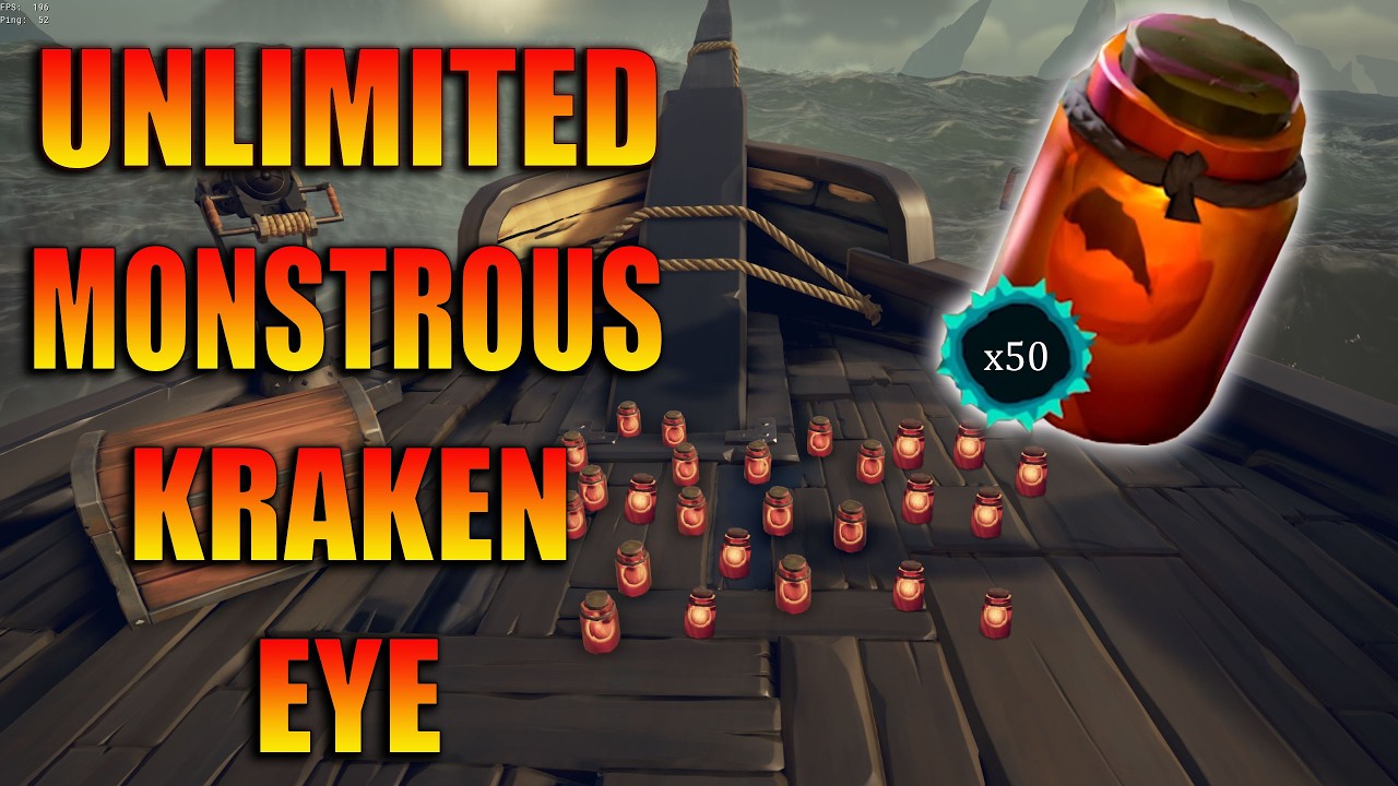 HOW TO STACK MONSTROUS KRAKEN EYE