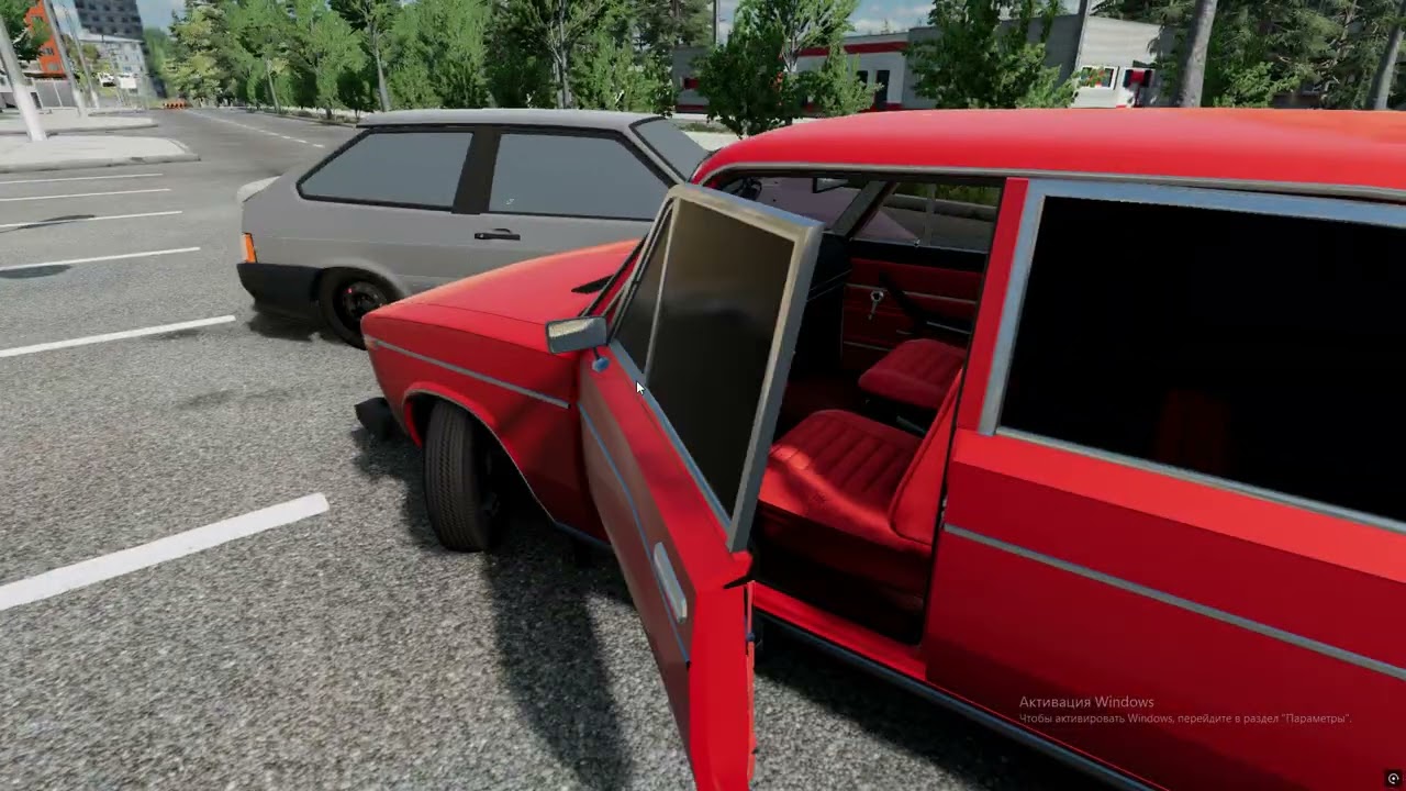 разбили шоху  * реальная жизнь * - Beamng drive