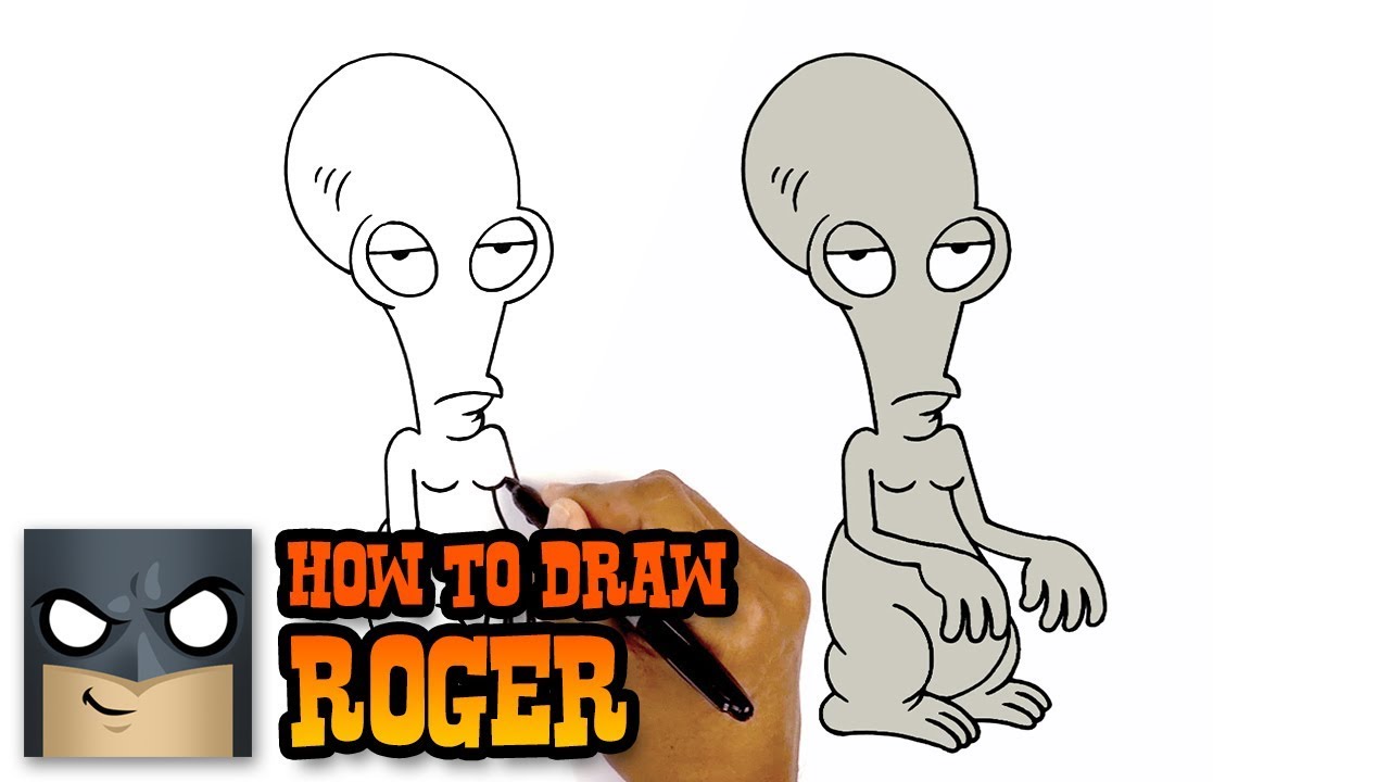 How to Draw Roger | American Dad (Art Tutorial)