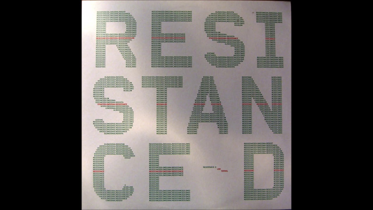 Resistance D - Low Signal (2001)