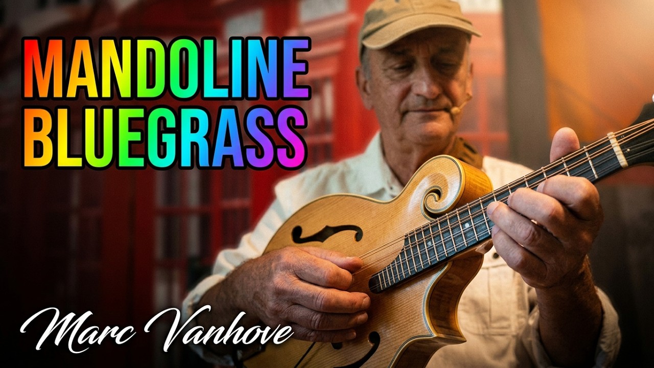 ✨ Mandoline Bluegrass & Folk: Trad. Irlandaise, Cajun, Acadien & Chansons  Originales 🎸Marc Vanhove