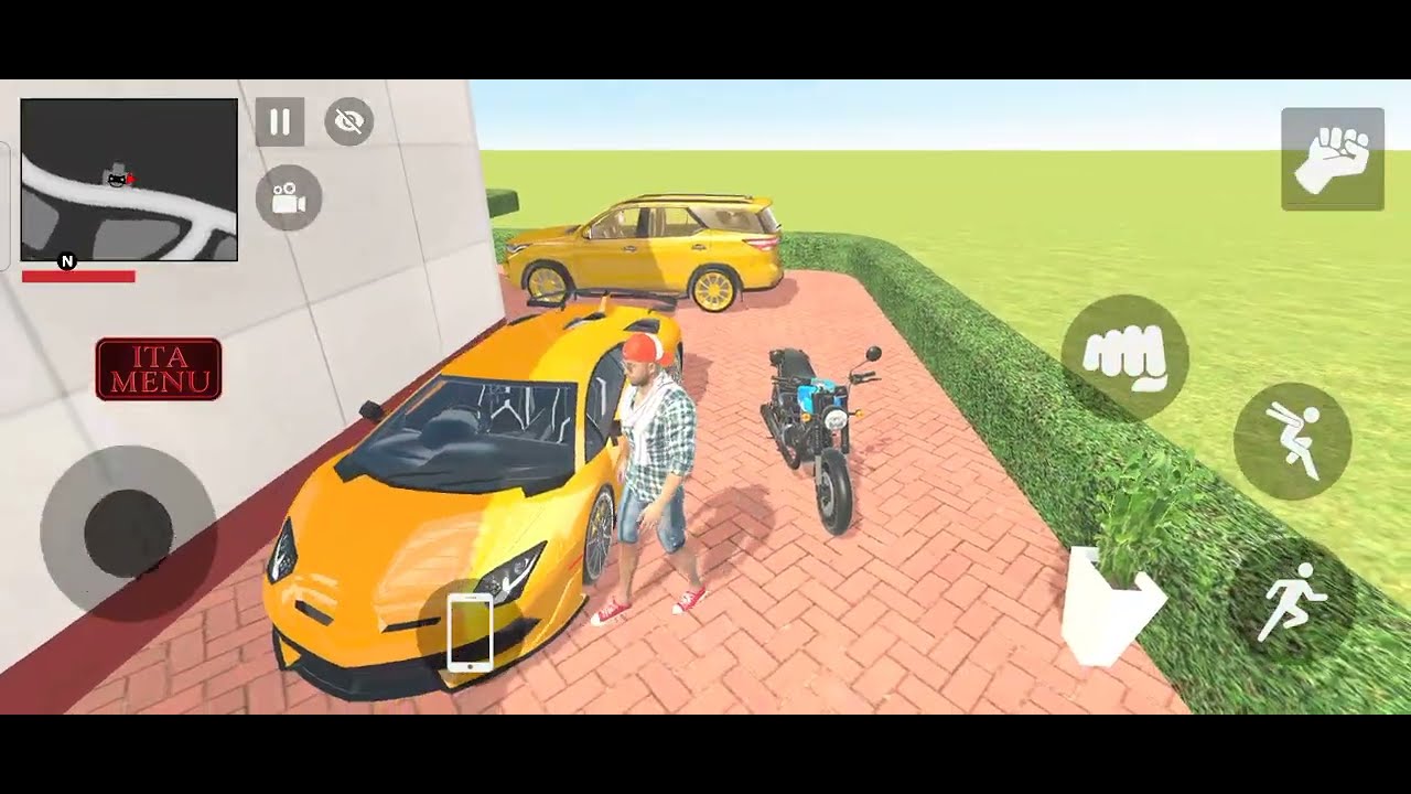 Finally I bought a new golden Lamborghini| indian theif auto  simulator | verma ji gaming 