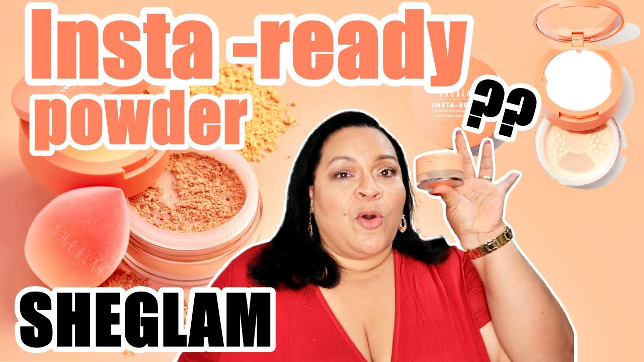 APRUEBA DE TODO DE #SHEGLAM  POLVOS INSTA-READY