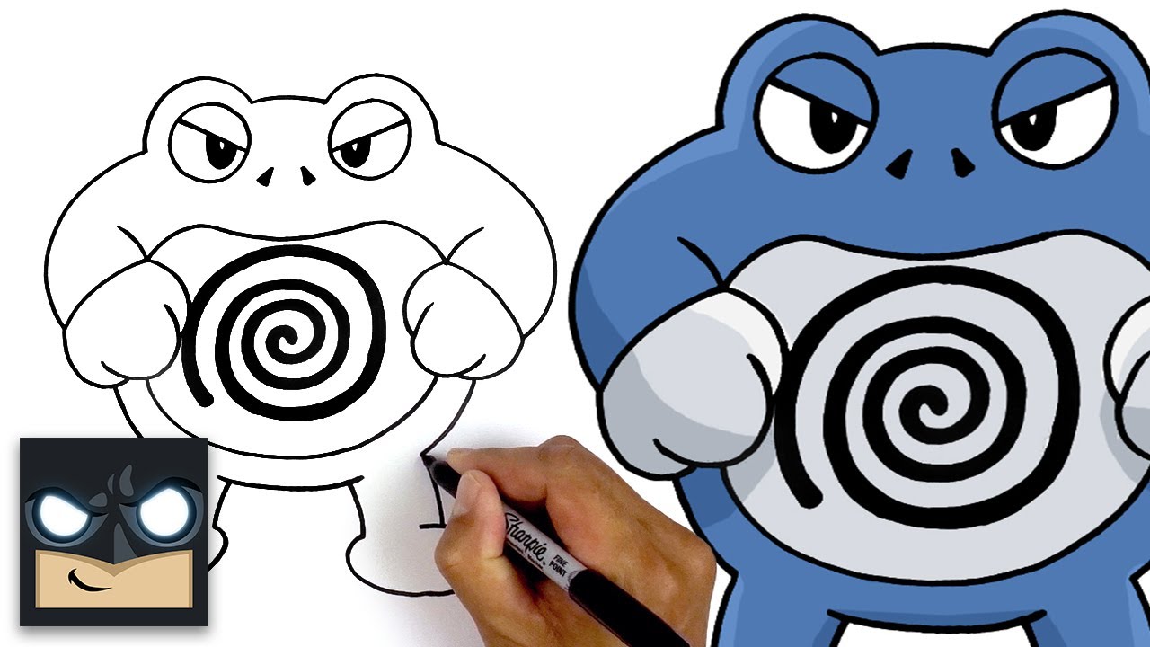 How To Draw Poliwrath | Pokemon || Pokemon Drawing for Beginners