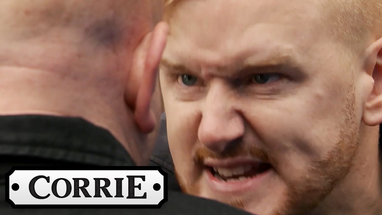 Gary Gets Violent With One of His Customers | Coronation Street