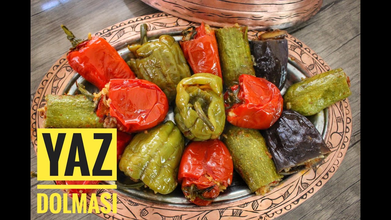 KARIŞIK YAZ DOLMASI TARİFİ!!