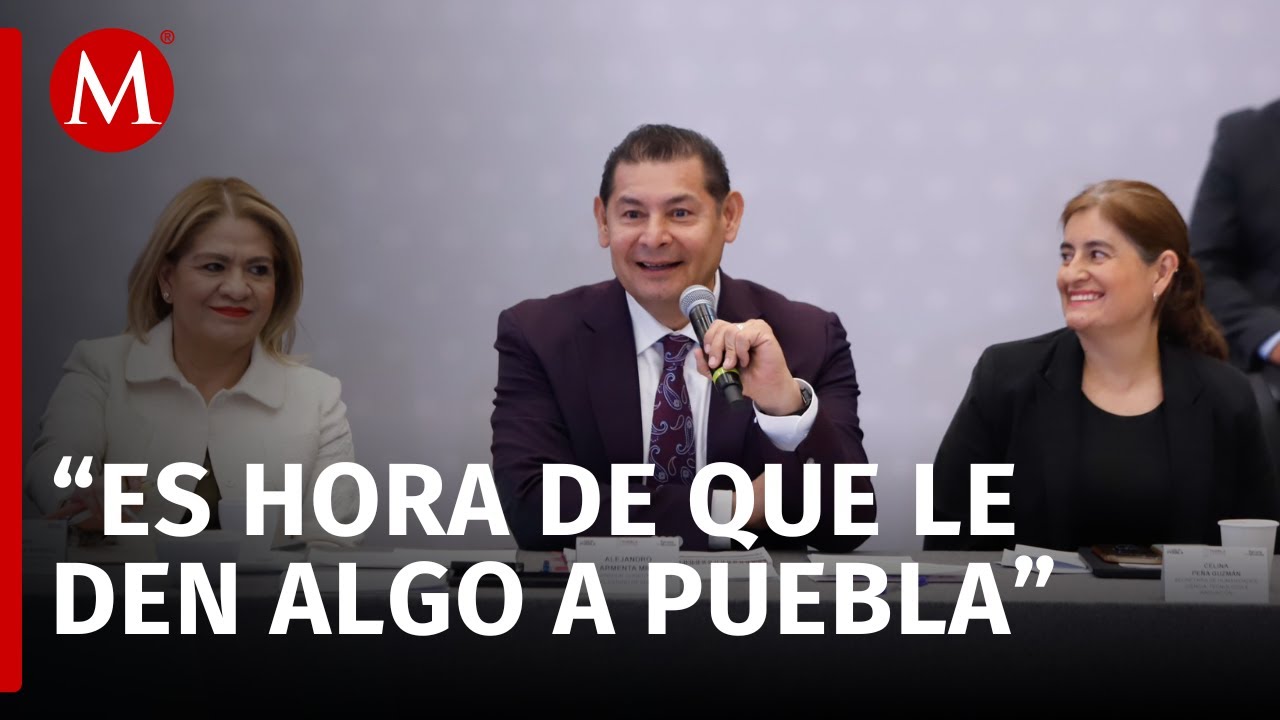 El gobernador de Puebla, Alejandro Armenta, amenaza a inmobiliaria Grupo Proyecta