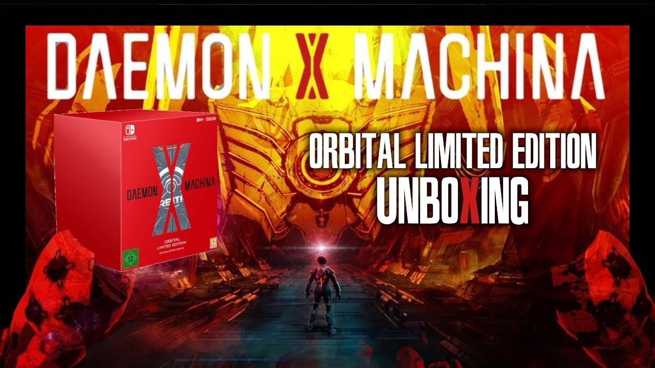 Daemon X Machina Orbital Limited Edition Unboxing
