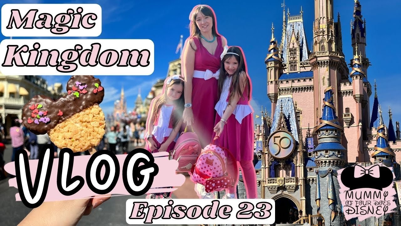 Walt Disney World Magic Kingdom Vlog 🏰 Episode 23 | Mummy Of Four Does Disney
