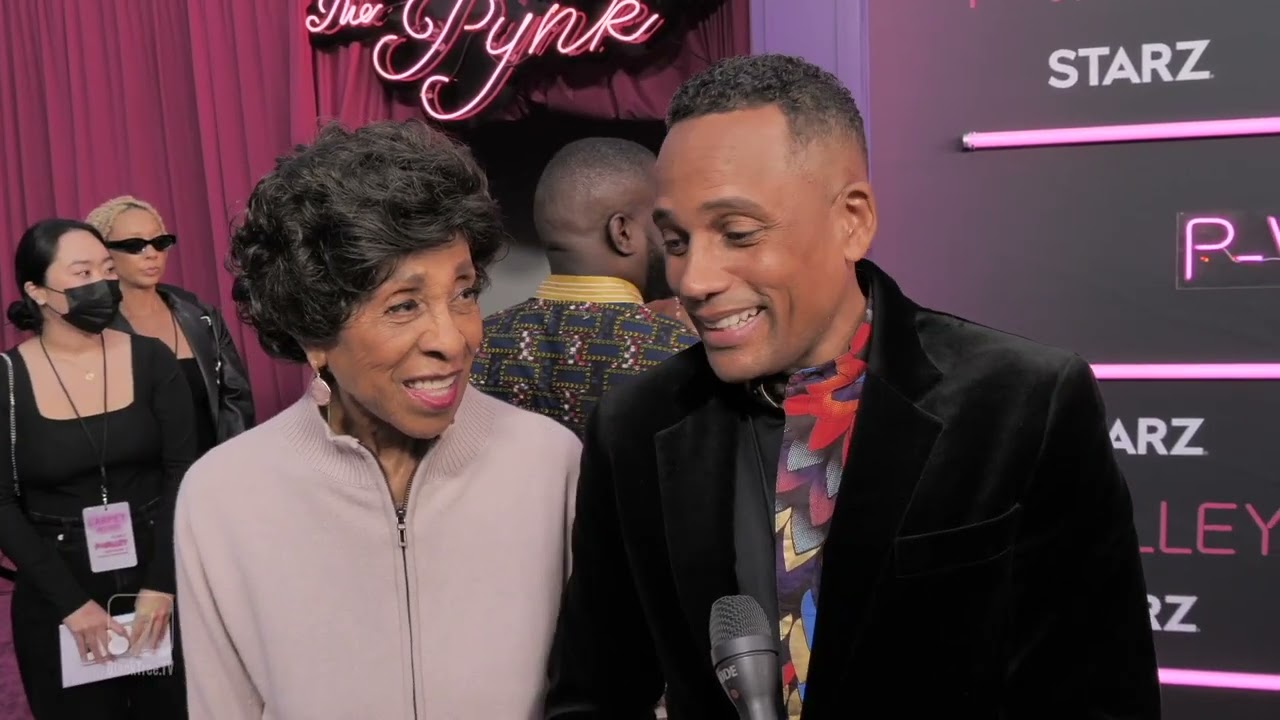 Marla Gibbs and Hill Harper at P Valley Season 2 Premiere