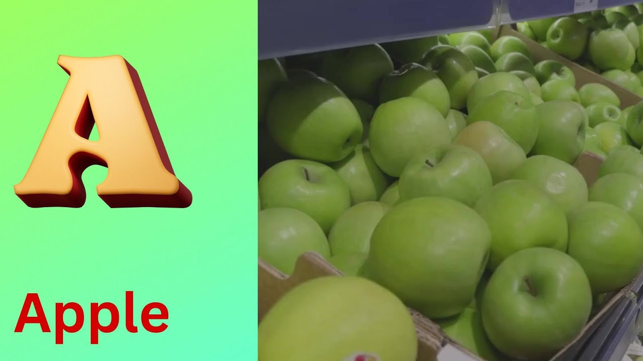ABC Song Phonics - Toddler Learning Video , A for Apple , Nursery Rhymes , Alphabet song , ABC Song