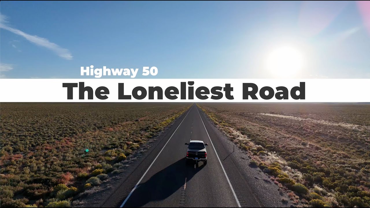 The Loneliest Road in America - Highway 50 in Nevada - What a trip.