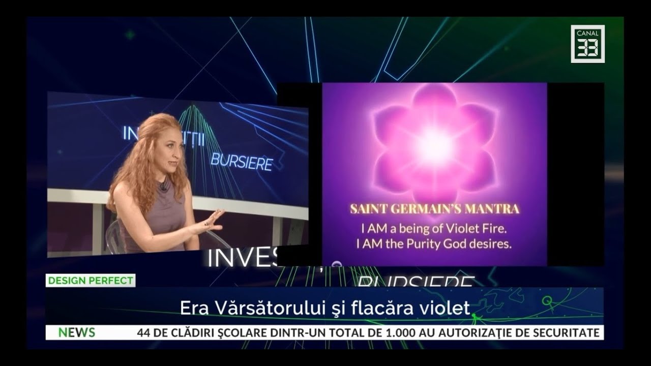 12 | Era Varsatorului si Flacara Violet, cu Ramona Popescu | Design Perfect, spiritualitate aplicata