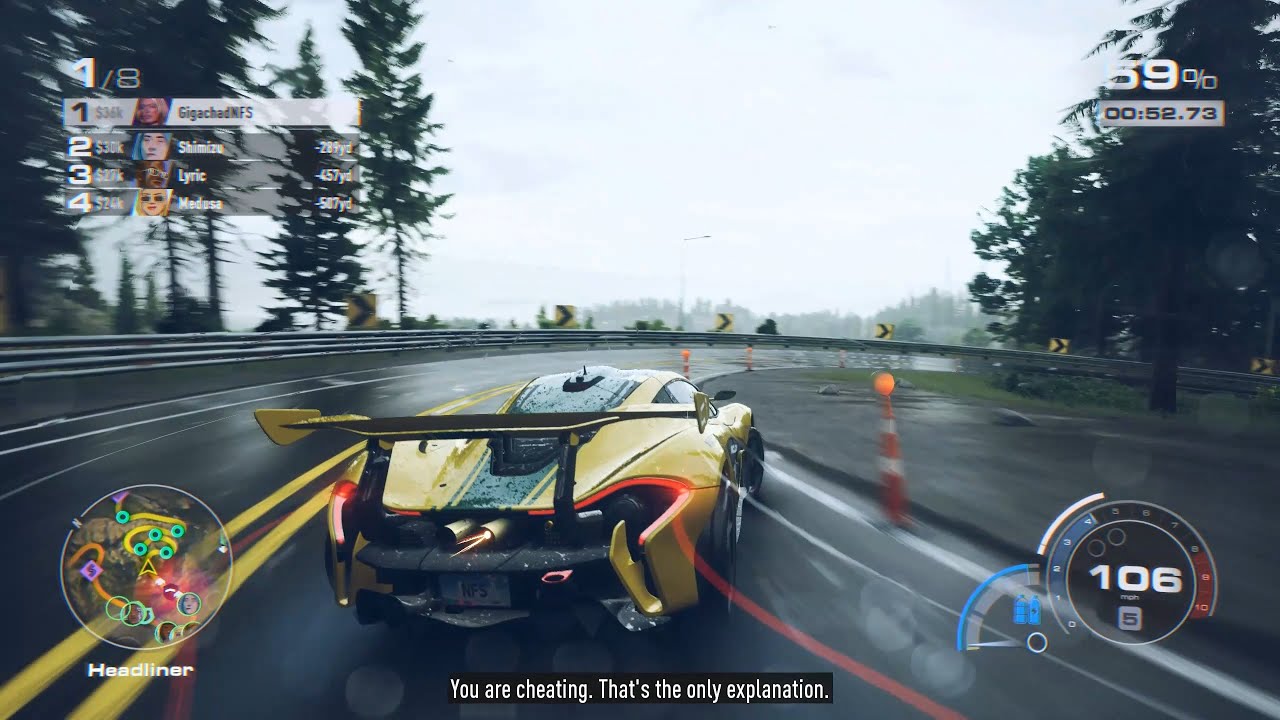 NFS Unbound - Mclaren P1 GTR Grip Build Gameplay (Fully Upgraded)