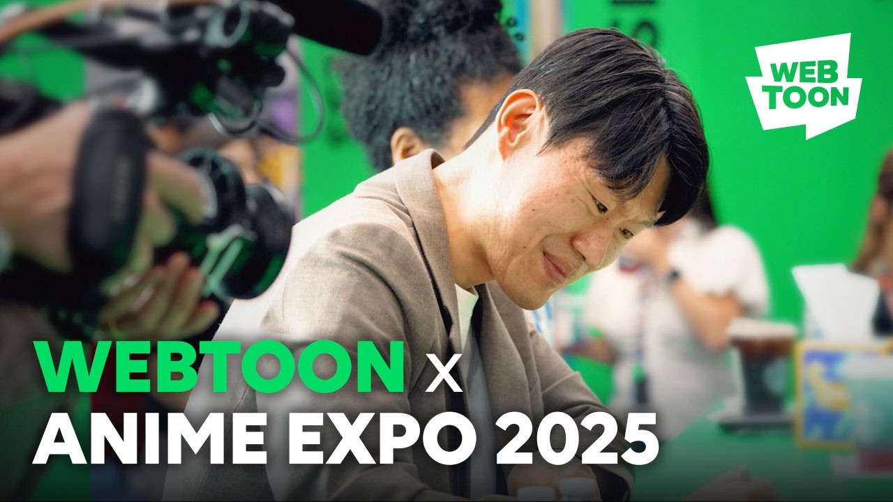 Anime Expo 2025 Recap | Our WEBTOON Booth in Motion