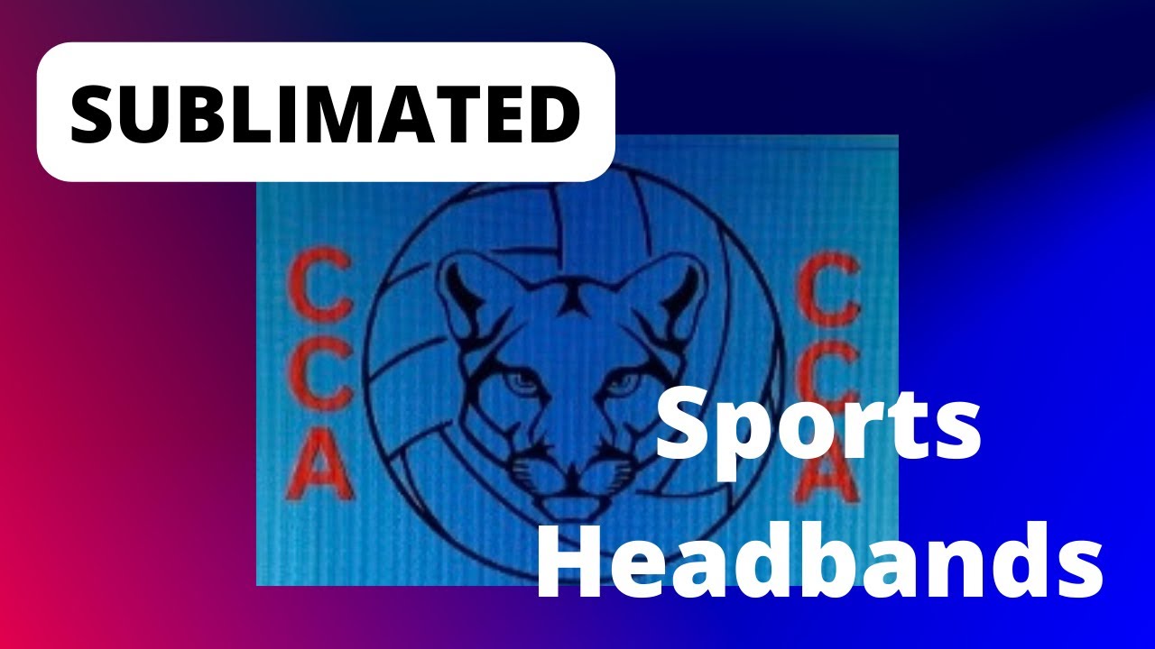 Sublimated Sports Headbands / HIIPOO sublimation ink and paper / Epson WF7210 #HIIPOO