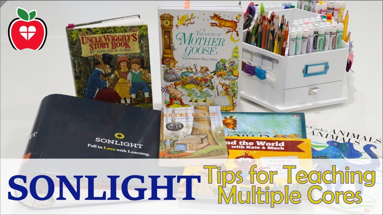 Sonlight Tips || Teaching Multiple Cores in Your Home