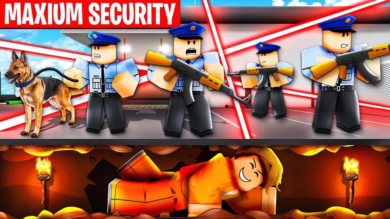 I Escaped the MOST SECURE Prisons.. (Brookhaven RP)